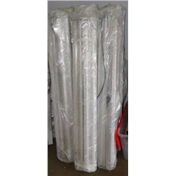 LOT OF 8 SETS OF 2 LIGHT FIXTURES W/ FLUORESCENT