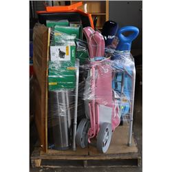 PALLET OF UNCLAIMED MERCHANDISE