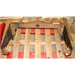 FRAMED TRAILER RECEIVER.