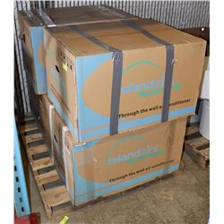 LOT OF 4 ISLANDAIRE TTW PTA/C UNIT 9300 BTU