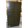 Image 1 : BLACK COMMERCIAL FILING CABINET 70"x36"