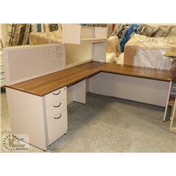 HEAVY DUTY 4PC OFFICE DESK