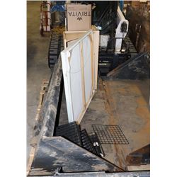 BUCKET OF STORE SHELVES, PICTURES AND MORE