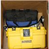 Image 1 : LARGE BOX W/DEWALT TOP STORAGE TOOL