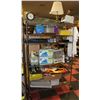 Image 1 : METRO RACK FILLED WITH UNCLAIMED MERCHANDISE
