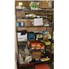 Image 1 : METRO RACK WITH UNCLAIMED MERCHANDISE INCL SHOES