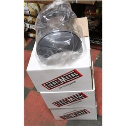LOT OF 3 BOXES OF FULL FACE SHIELDS-200 TOTAL