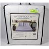 Image 1 : WATERPROOF MICROFIBER QUEEN SIZE MATTRESS PAD