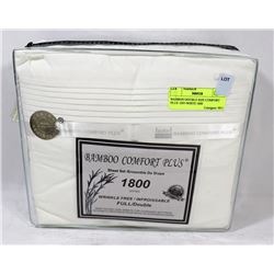 BAMBOO DOUBLE SIZE COMFORT PLUS  OFF-WHITE 1800