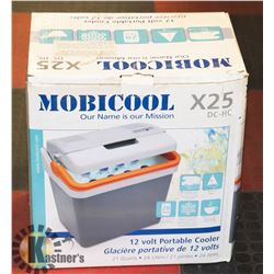 MOBICOOL 12VOLT PORTABLE COOLER.