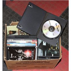 BOX OF DVD MOVIES