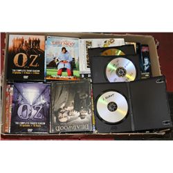 BOX OF DVD MOVIES