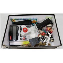 ESTATE BOX OF ASSORTED HOUSEHOLD ITEMS INCLUDING