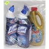 Image 1 : BAG OF LIQUID PLUMBER AND LYSOL TOILET BOWL