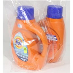 2 BOTTLES OF TIDE COLD WATER LAUNDRY SOAP