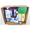 Image 1 : BOX OF ASSORTED CLEANERS