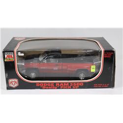 DODGE RAM 3500 DUALLY PICK UP TRUCK 1:18 SCALE DIE