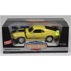 AMERICAN MUSCLE 1970 BOSS MUSTANG 1:18 SCALE