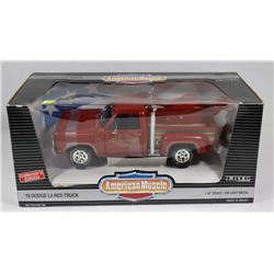 AMERICAN MUSCLE 1978 DODGE LITTLE RED TRUCK