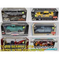 FEATURED: DIE CAST CARS AND TRUCKS
