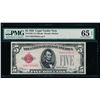 Image 1 : 1928 $5 Legal Tender Note PMG 65EPQ