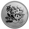 Image 1 : 2018 $2 Disney Lunar Year of the Dog Niue Silver Coin