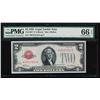 Image 1 : 1928 $2 Legal Tender Star Note PMG 66EPQ