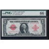 Image 1 : 1923 $1 Legal Tender Note PMG 66EPQ