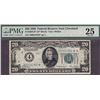 Image 1 : 1928 $20 Cleveland Federal Reserve Star Note PMG 25