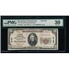 Image 1 : 1929 $20 Kittanning National Note PMG 30