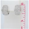 Image 5 : 18KT White Gold 3.30ctw Diamond Earrings
