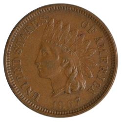 1867 Indian Head Cent