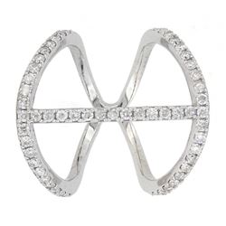 14KT White Gold 0.70ctw Diamond Ring