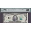 Image 1 : 1969 $5 Minneapolis Federal Reserve Star Note PMG 64EPQ