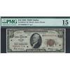 Image 1 : 1929 $10 Dallas Federal Reserve Bank Star Note PMG 15NET