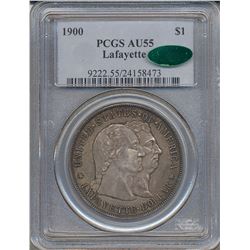 1900 $1 Lafayette Commemorative Dollar PCGS AU55