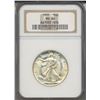 Image 1 : 1935 Walking Liberty Half Dollar Coin NGC MS66