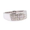 Image 1 : 1.00 ctw Diamond Band - 14KT White Gold