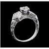 Image 5 : 1.37 ctw Diamond Ring - 18KT White Gold