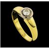 Image 4 : 0.30 ctw Diamond Ring - 14KT Yellow and White Gold