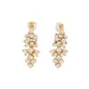 Image 1 : 0.7 ctw Diamond Earrings - 18KT Yellow Gold