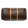 Image 4 : Louis Vuitton Monogram Canvas Leather Keepall 50 cm Duffle Bag Luggage
