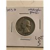 Image 1 : 1953 D Washington Silver Quarter Dollar Nice Early US Coin