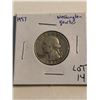 Image 1 : 1957 P Washington Silver Quarter Dollar Nice Early US Coin