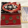 Image 1 : 2001 Denver Mint Complete State Quarters Set NY NC RI VT KY in Original Package
