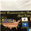 Image 2 : 2000 GOLD EDITION Mint Complete State Quarters Set MA MD SC NH VA in Original Package
