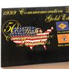 Image 2 : 1999 GOLD EDITION Mint Complete State Quarters Set DE PA NJ GA CT in Original Package