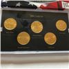 Image 2 : 2001 GOLD EDITION Mint Complete State Quarters Set NY NC RI VT KY in Original Package