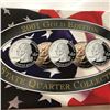Image 3 : 2001 GOLD EDITION Mint Complete State Quarters Set NY NC RI VT KY in Original Package