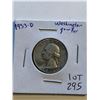 Image 1 : 1953 D Washington Silver Quarter Nice Early US Coin